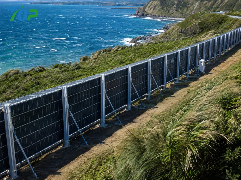 Versterking van PV-hekwerk in regio met hoge windsnelheden: technische gids voor EPC-aannemers en -installateurs