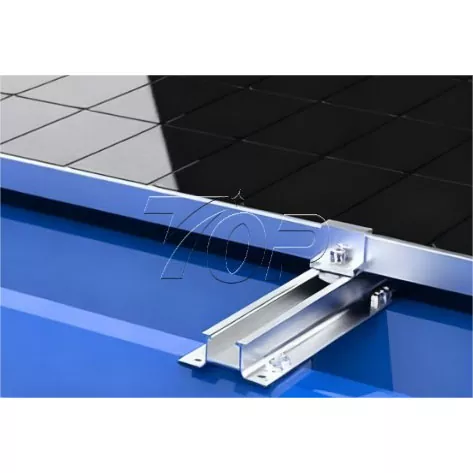 Aluminium zonnepaneel montage minirail
