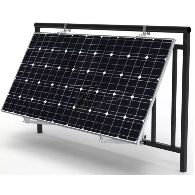 Fotovoltaïsche balkonstatiefbeugelset
