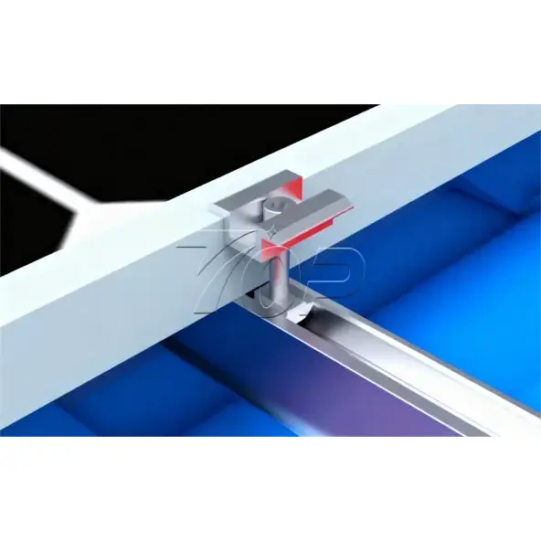 PV aluminium middenklemmen