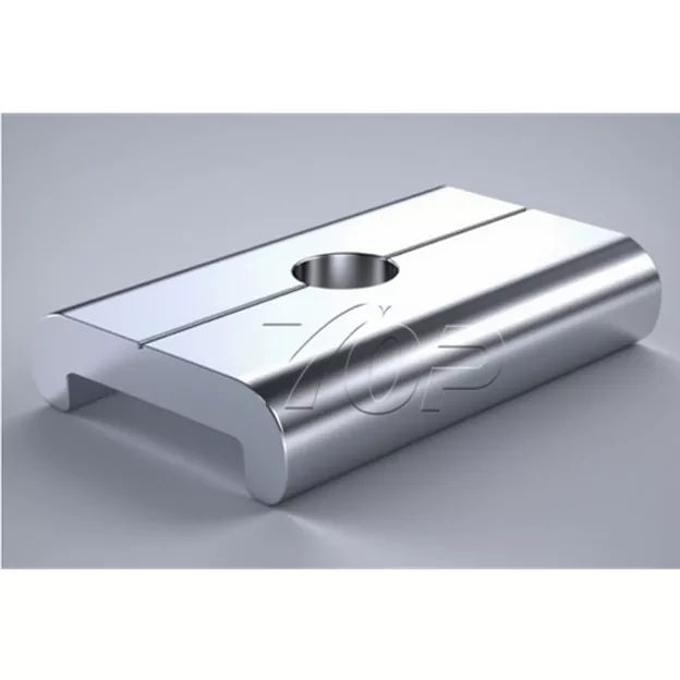 Aluminium montagerailklem voor zonnepanelen