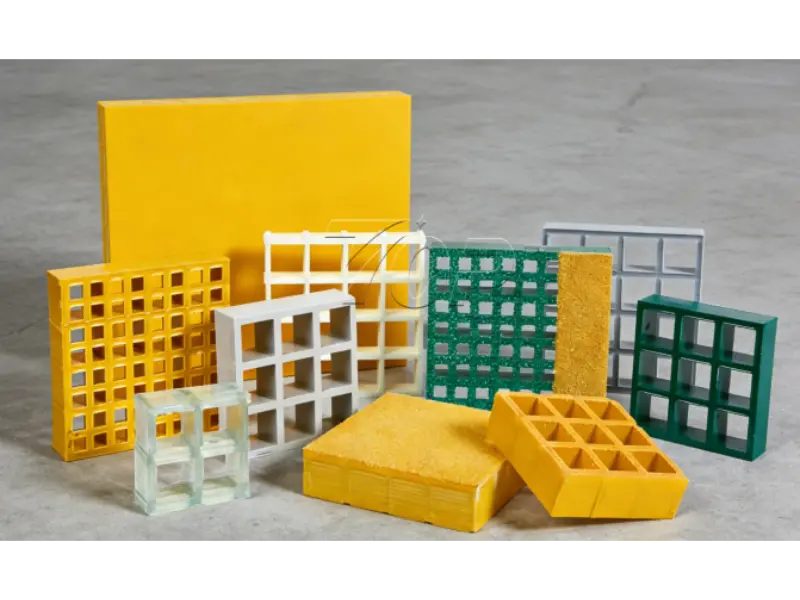 Zonne-dakglasvezelrooster FRP-loopbrug