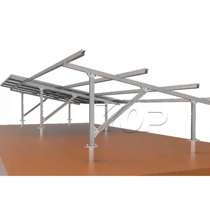 ZAM-stalen grondmontagestructuur